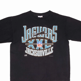 VINTAGE NFL JACKSONVILLE JAGUARS BANNED LOGO TEE SHIRT 1993 XL MADE IN USA