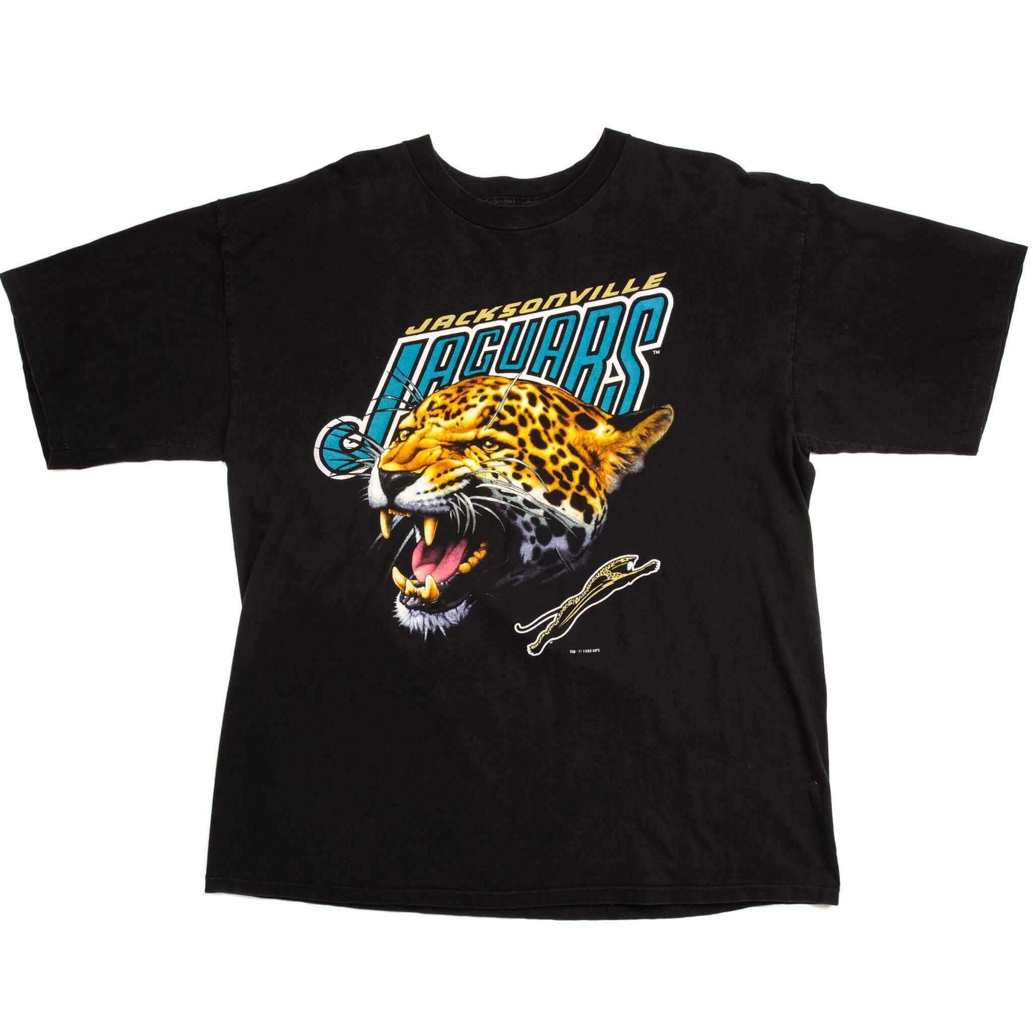 VINTAGE NFL JACKSONVILLE JAGUARS TEE SHIRT 1993 SIZE XL MADE IN USA