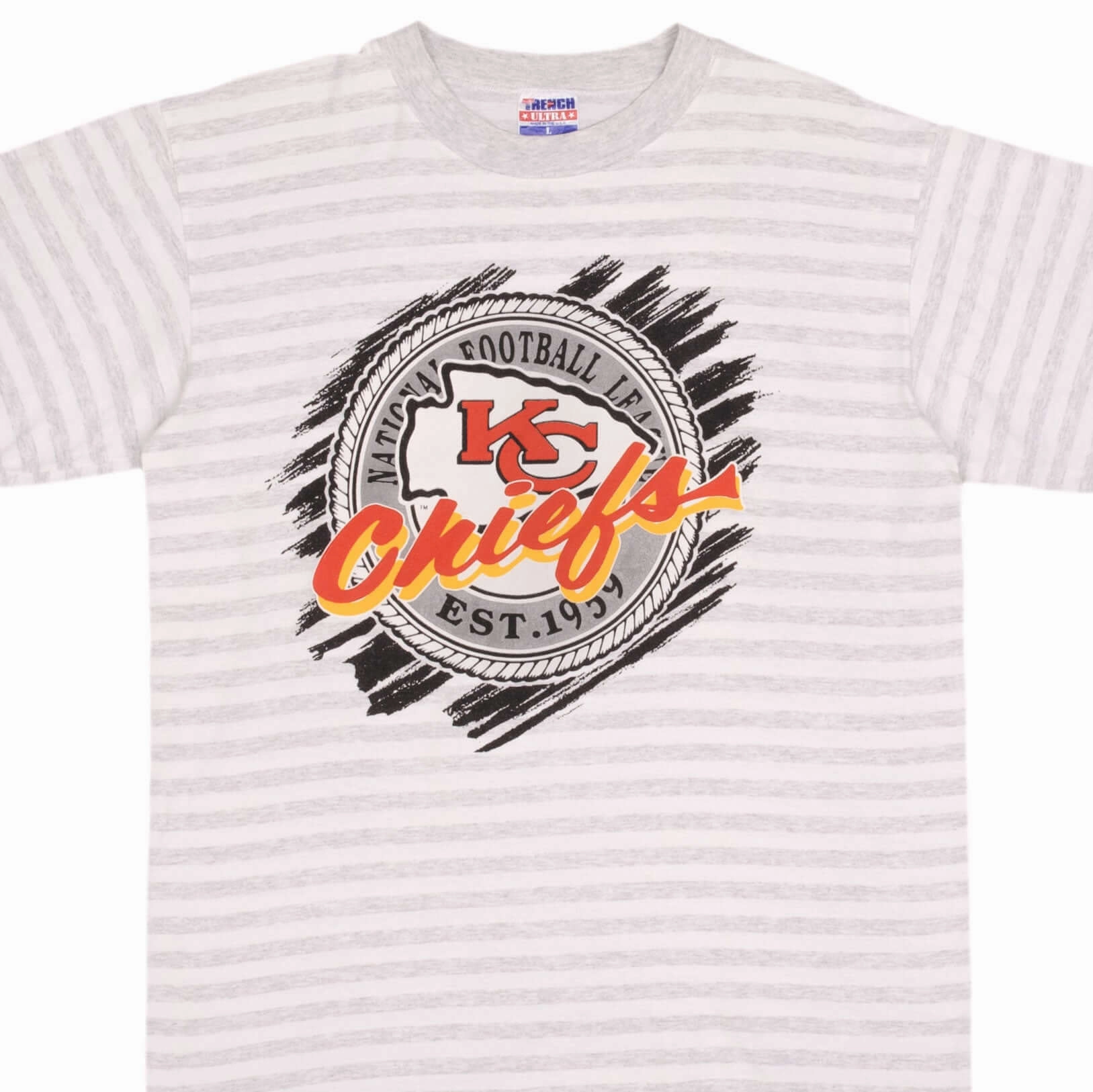 VINTAGE NFL KANSAS CITY CHIEFS 1990S TEE SHIRT SIZE LARGE MADE IN USA