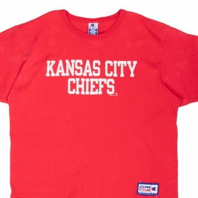 VINTAGE NFL KANSAS CITY CHIEFS 1994 CHAMPION TEE SHIRT 2XL MADE IN USA