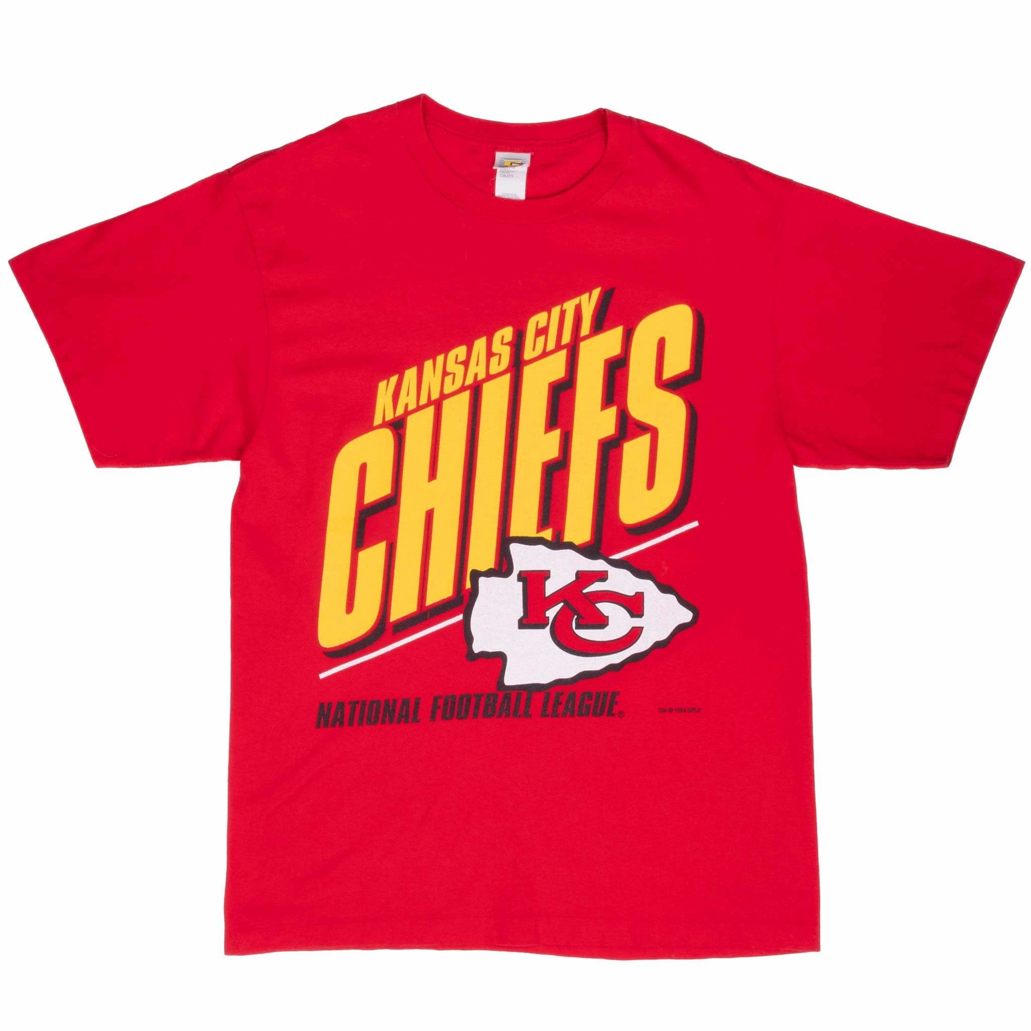 VINTAGE NFL KANSAS CITY CHIEFS 1994 TEE SHIRT MEDIUM