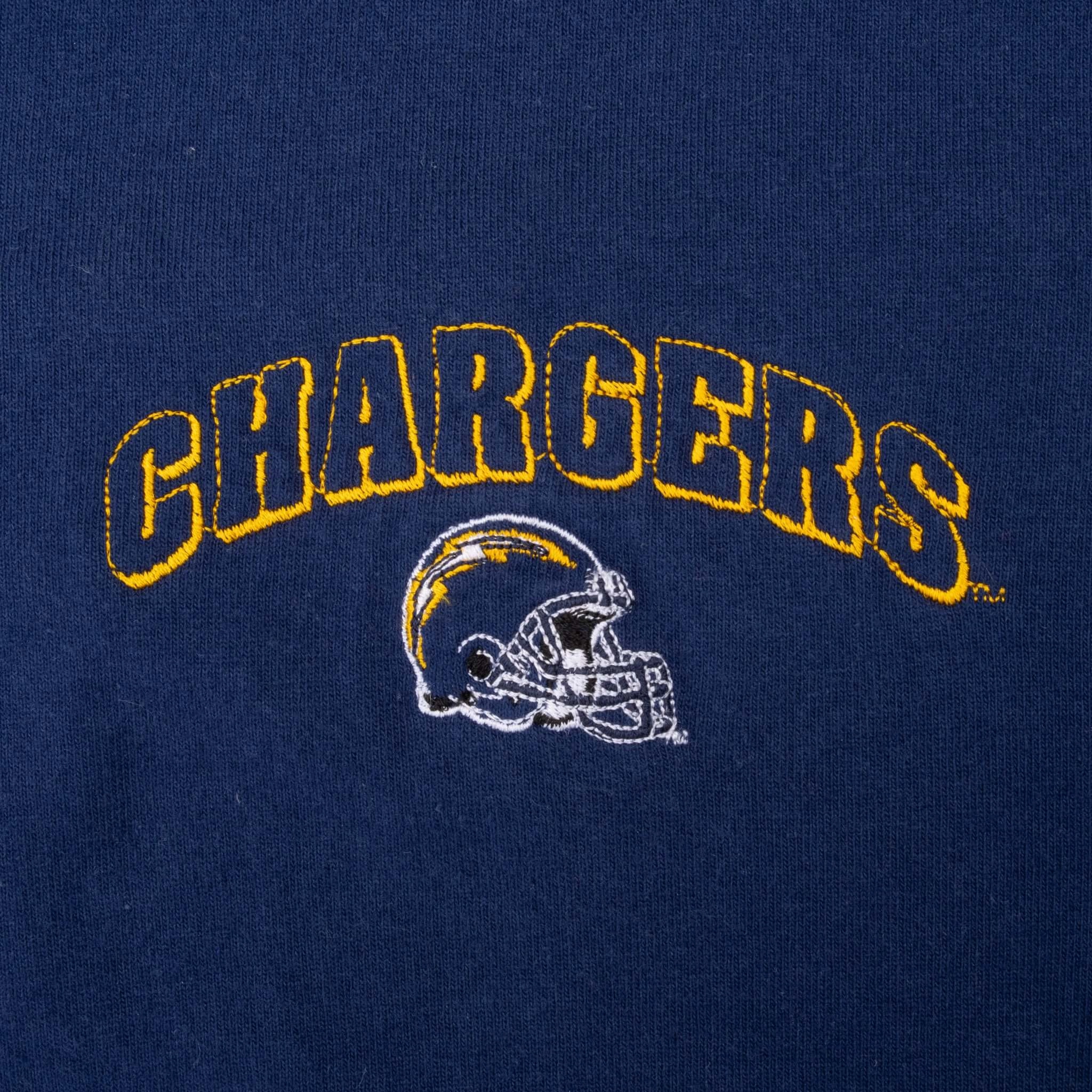 VINTAGE NFL LOS ANGELES CHARGERS TEE SHIRT 1990S XL MADE IN USA