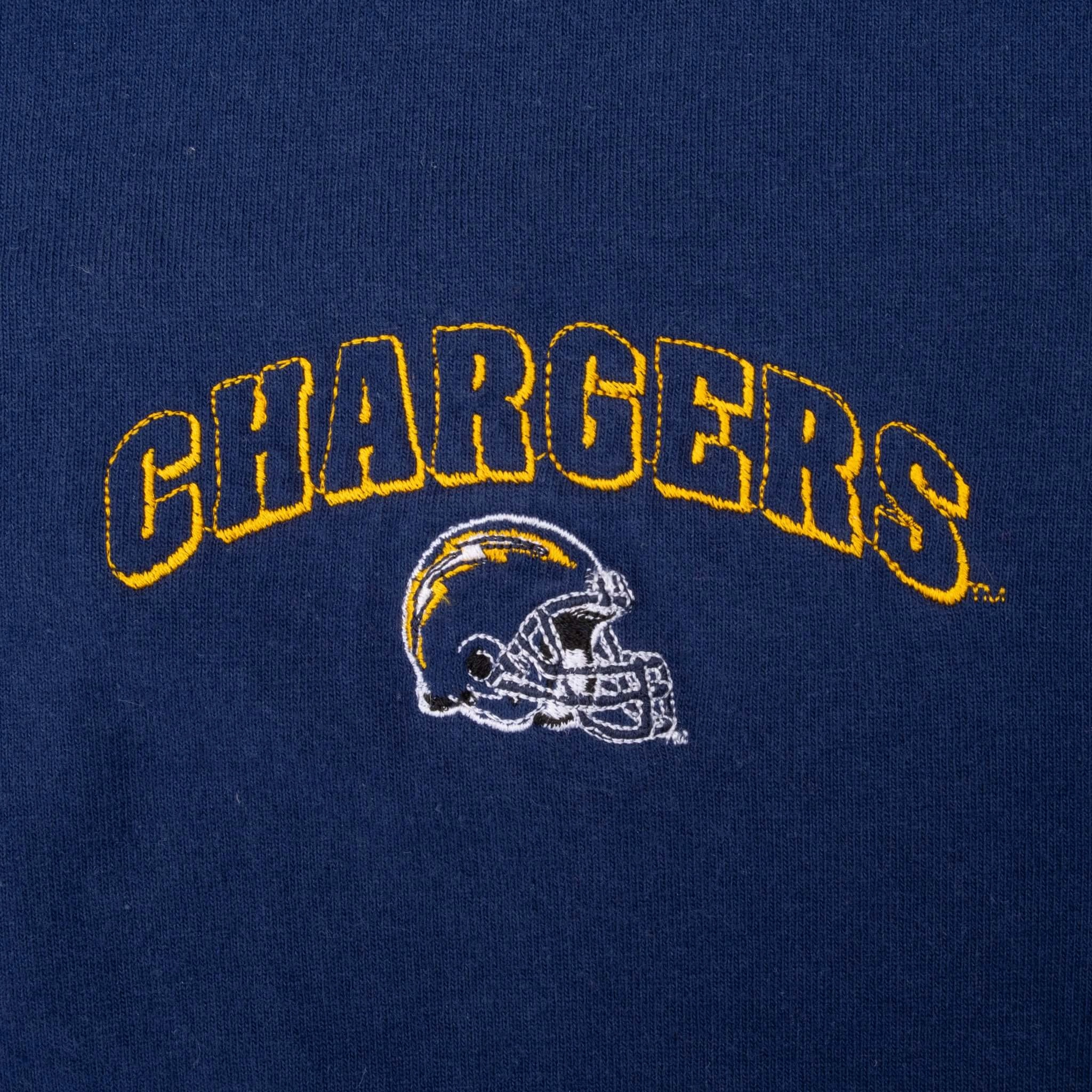 VINTAGE NFL LOS ANGELES CHARGERS TEE SHIRT 1990S XL MADE IN USA