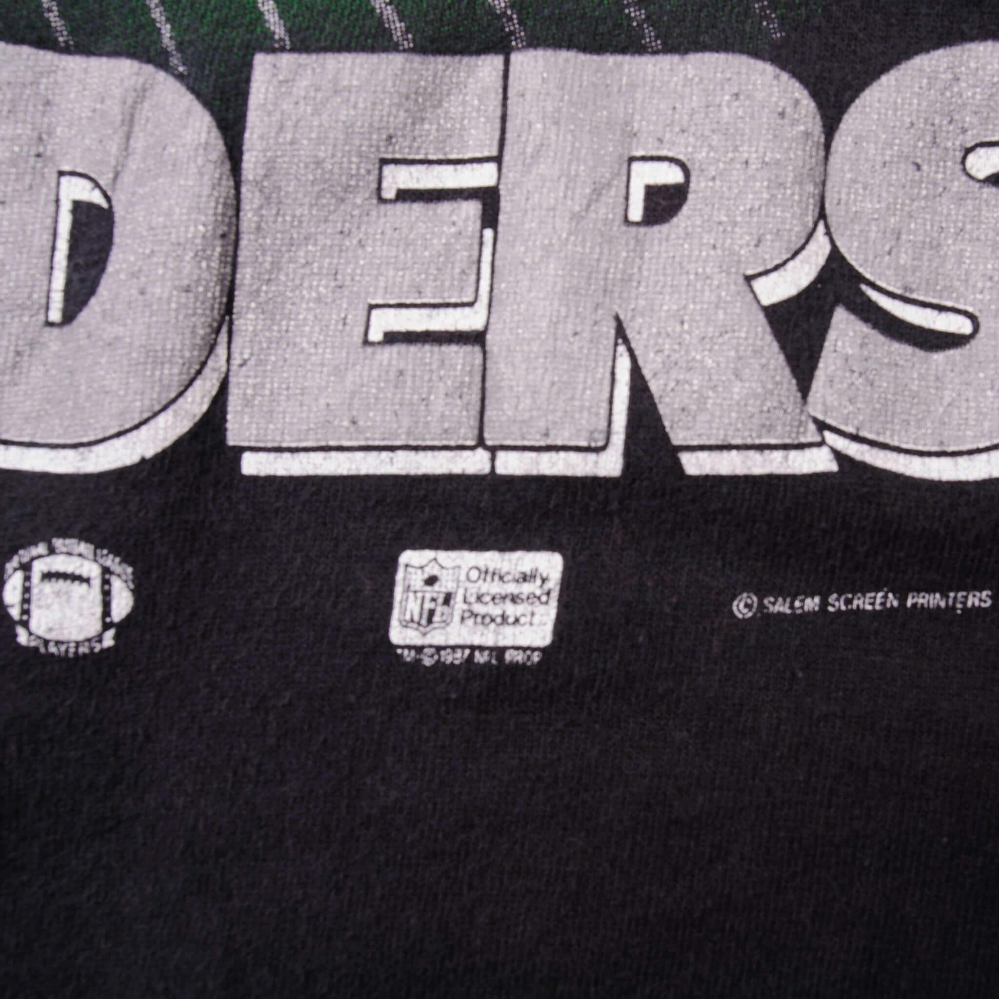 VINTAGE NFL LOS ANGELES RAIDERS TEE SHIRT 1990 SIZE MEDIUM MADE IN USA