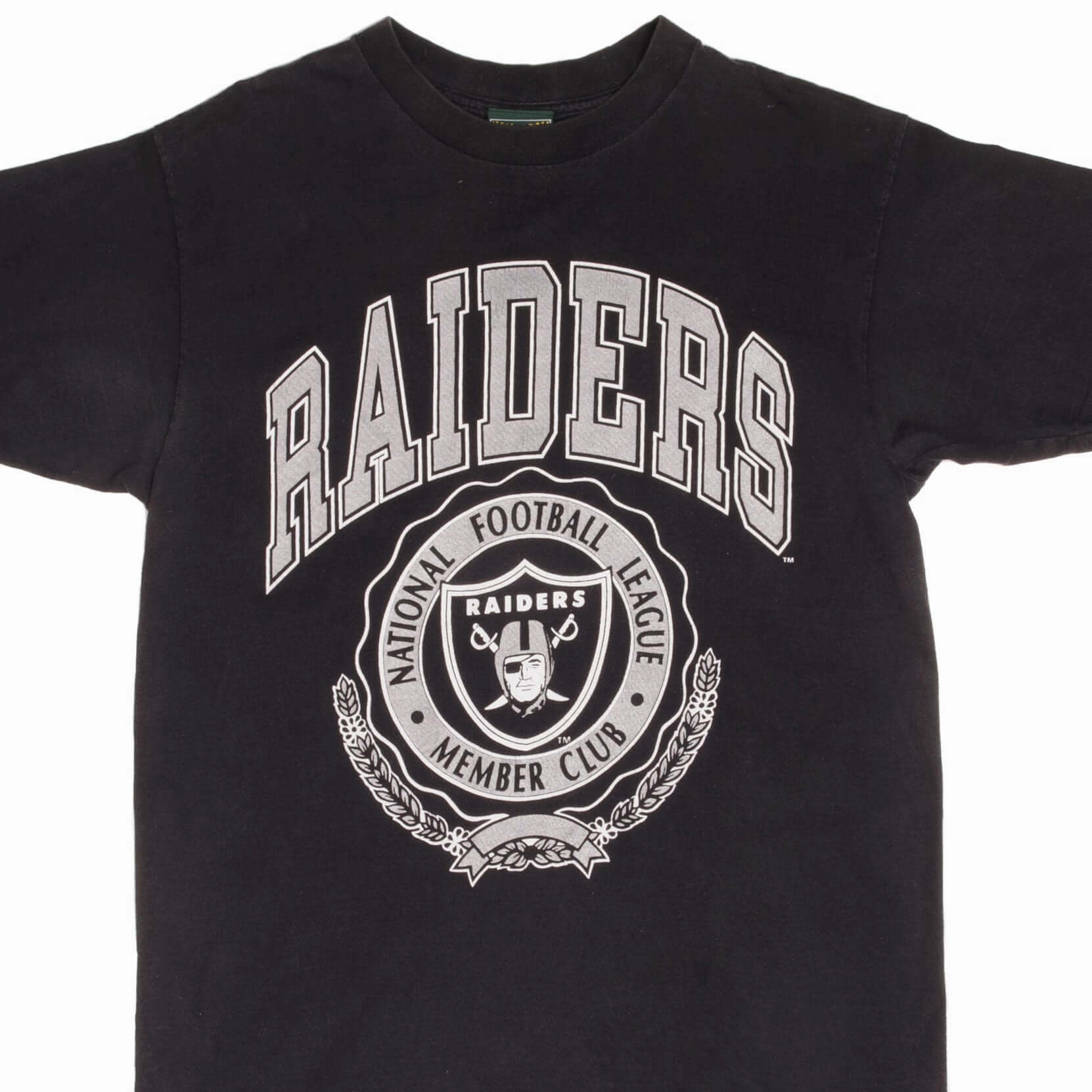 VINTAGE NFL LOS ANGELES RAIDERS TEE SHIRT 1990S SIZE LARGE MADE IN USA