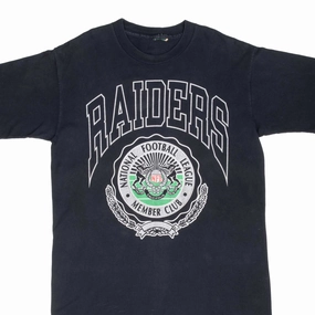 VINTAGE NFL LOS ANGELES RAIDERS TEE SHIRT 1990S XL MADE IN USA