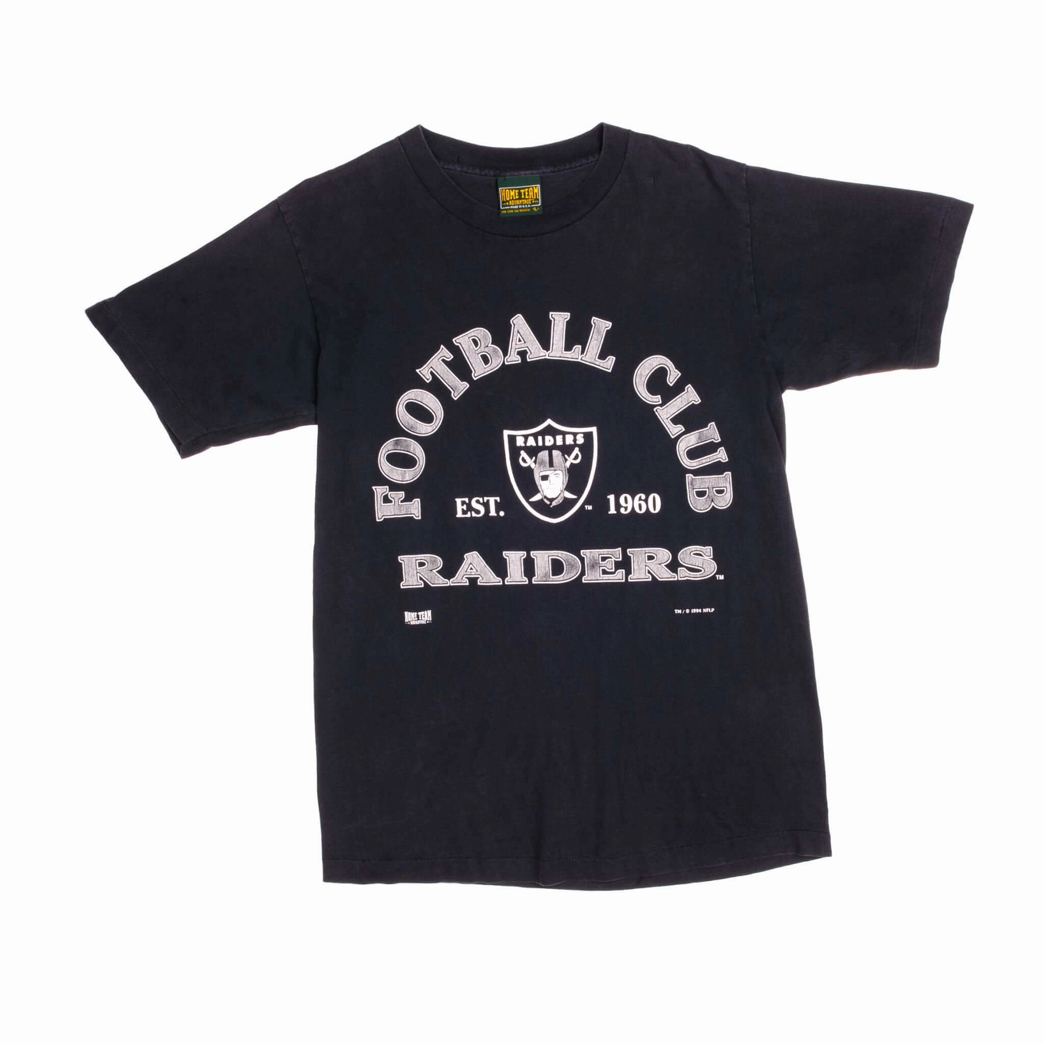 VINTAGE NFL LOS ANGELES RAIDERS TEE SHIRT 1994 SIZE MEDIUM MADE IN USA