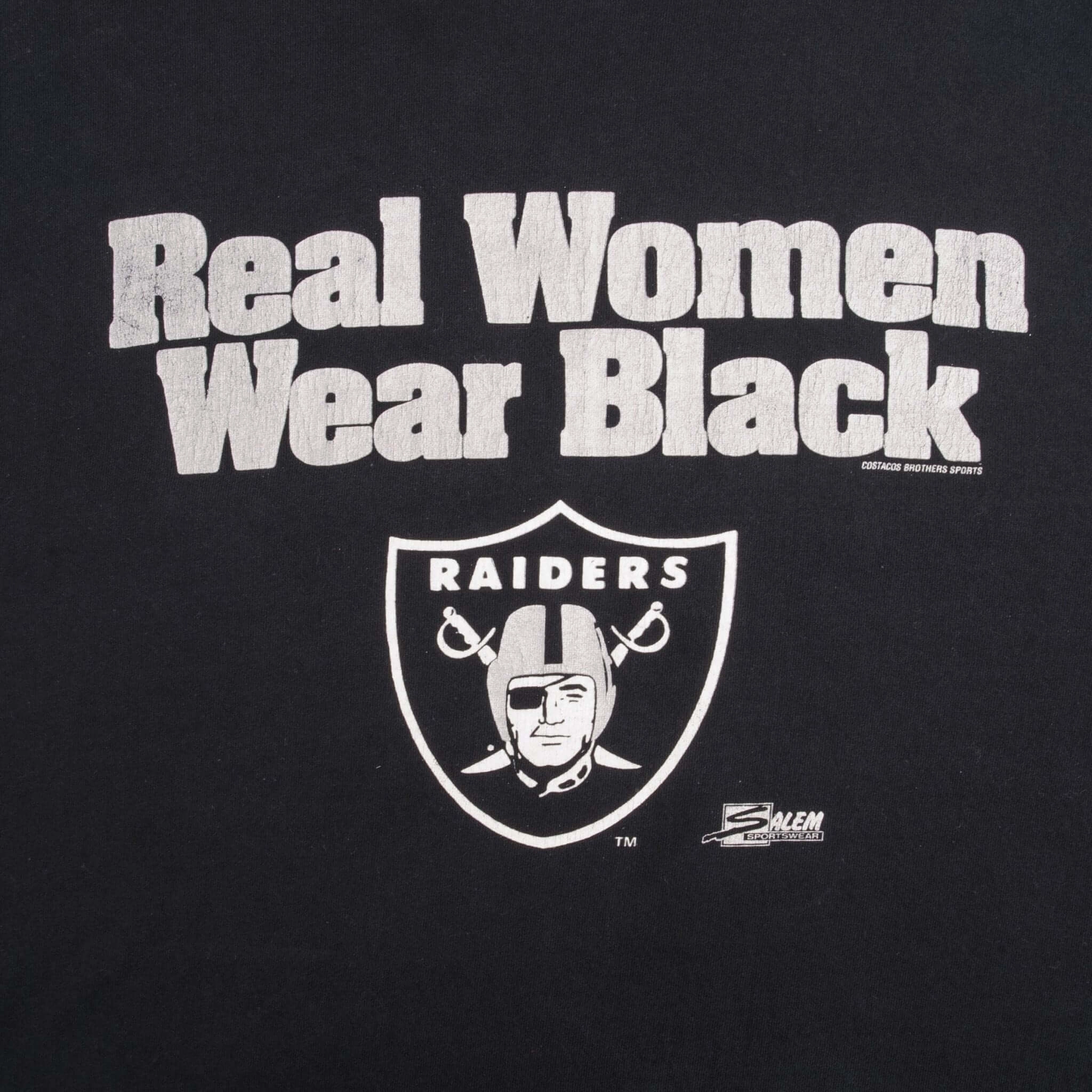 VINTAGE NFL LOS ANGELES RAIDERS TEE SHIRT 1995 SIZE XL MADE IN USA