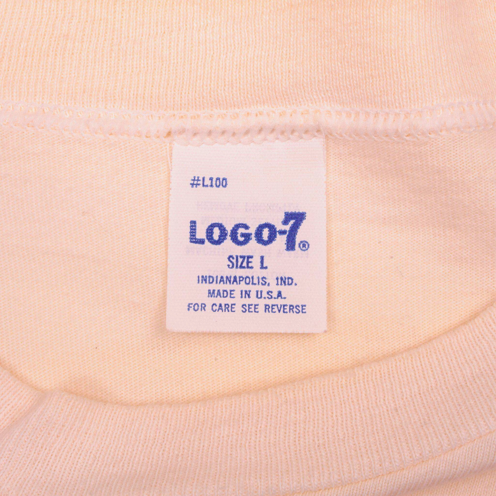 VINTAGE NFL LOS ANGELES RAMS LONG SLEEVES TEE SHIRT EARLY 1980s SIZE MEDIUM MADE IN USA