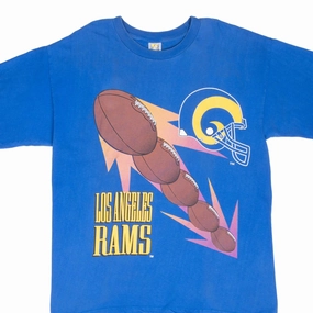 VINTAGE NFL LOS ANGELES RAMS TEE SHIRT 1994 LARGE MADE IN USA
