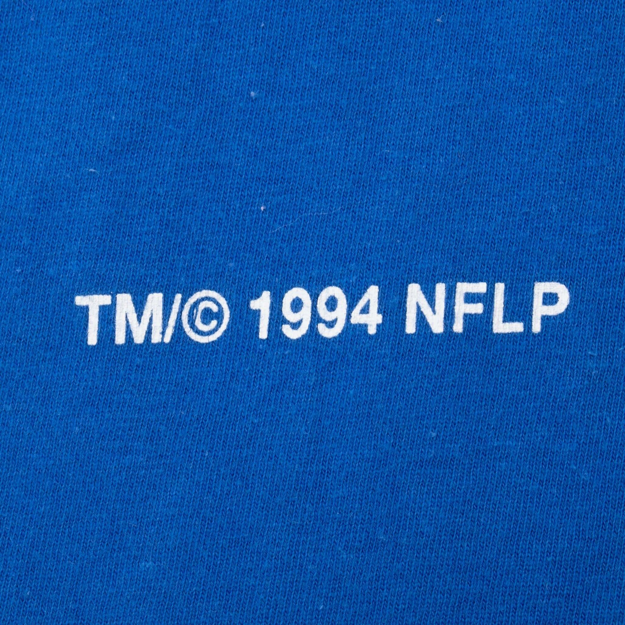 VINTAGE NFL LOS ANGELES RAMS TEE SHIRT 1994 LARGE MADE IN USA