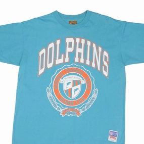 VINTAGE NFL MIAMI DOLPHINS 1990S TEE SHIRT SIZE LARGE MADE IN USA