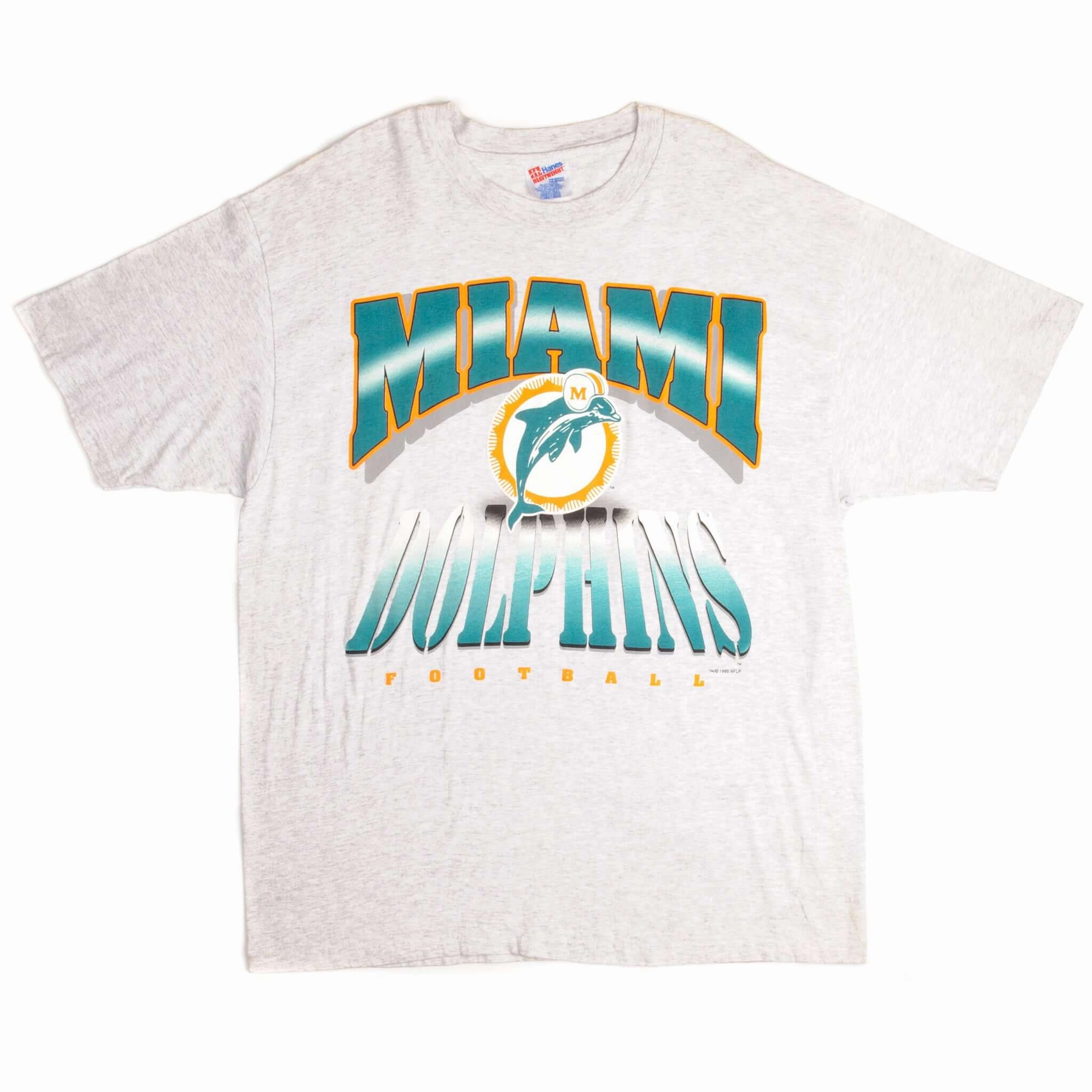 VINTAGE NFL MIAMI DOLPHINS TEE SHIRT 1995 SIZE XL