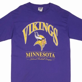 VINTAGE NFL MINNESOTA VIKINGS 1996 TEE SHIRT SIZE XL MADE IN USA