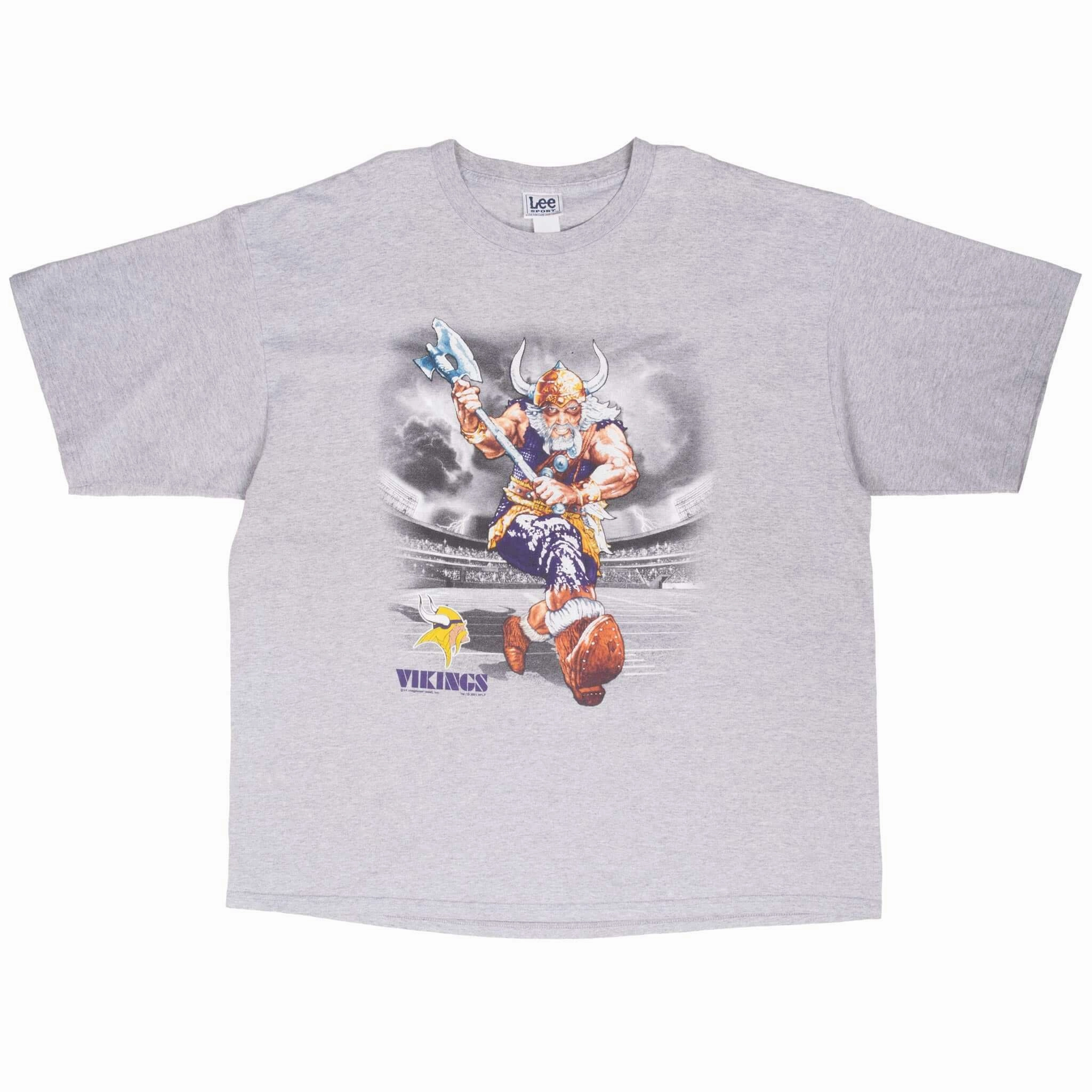 VINTAGE NFL MINNESOTA VIKINGS 2001 TEE SHIRT 2XL