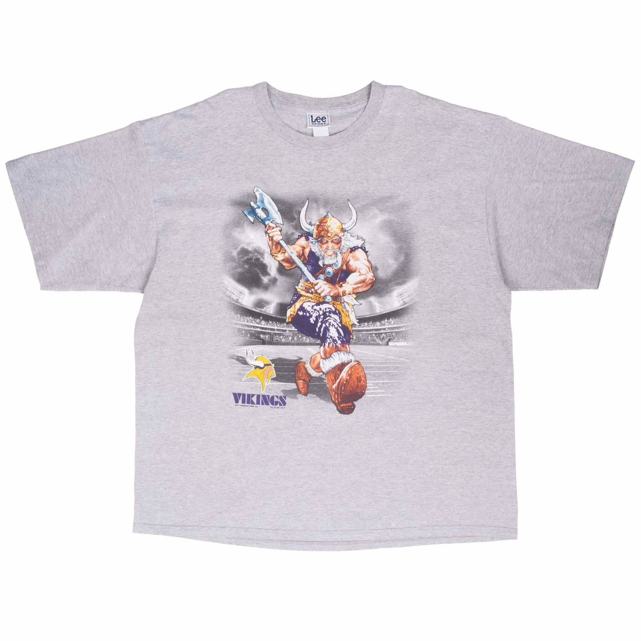 VINTAGE NFL MINNESOTA VIKINGS 2001 TEE SHIRT 2XL
