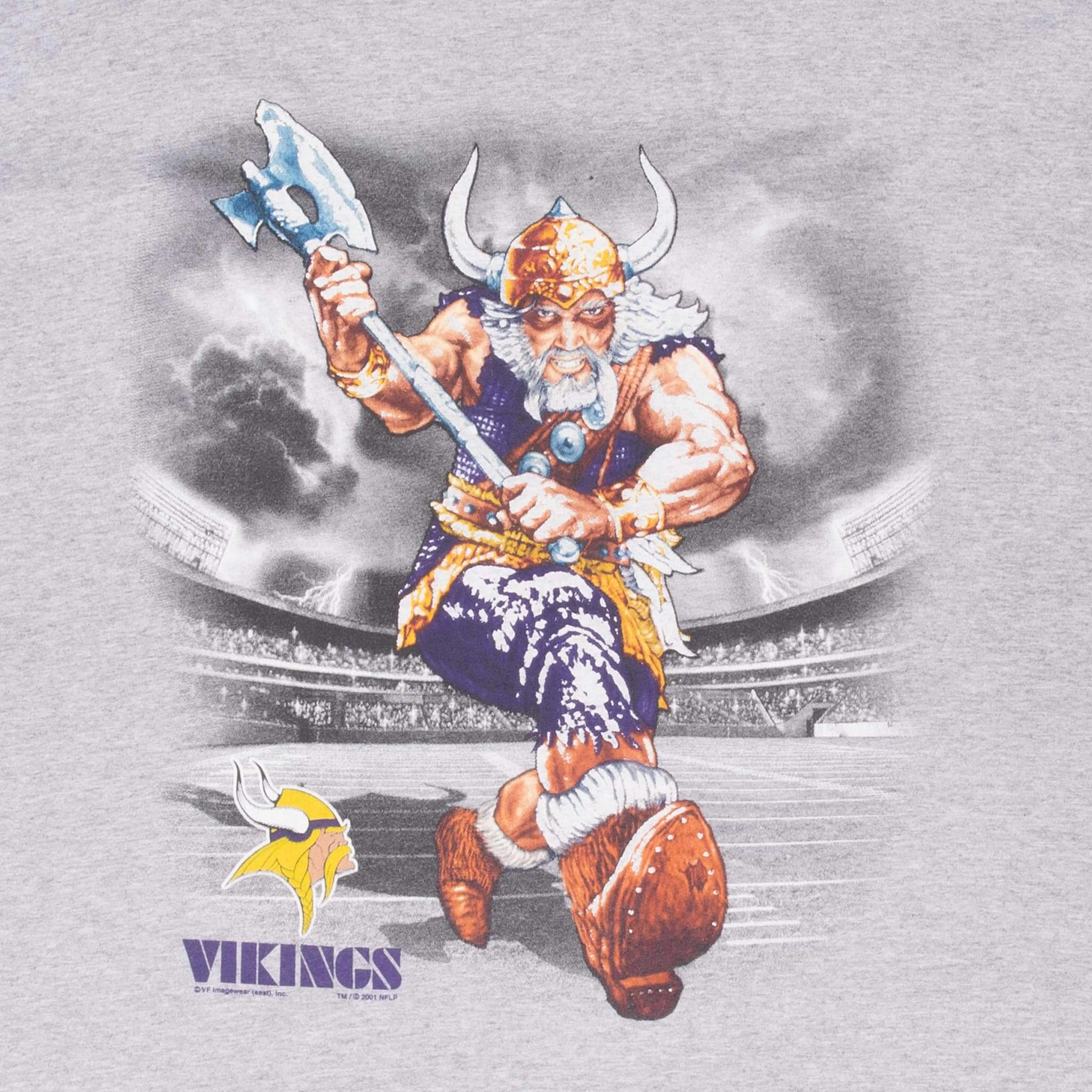 VINTAGE NFL MINNESOTA VIKINGS 2001 TEE SHIRT 2XL