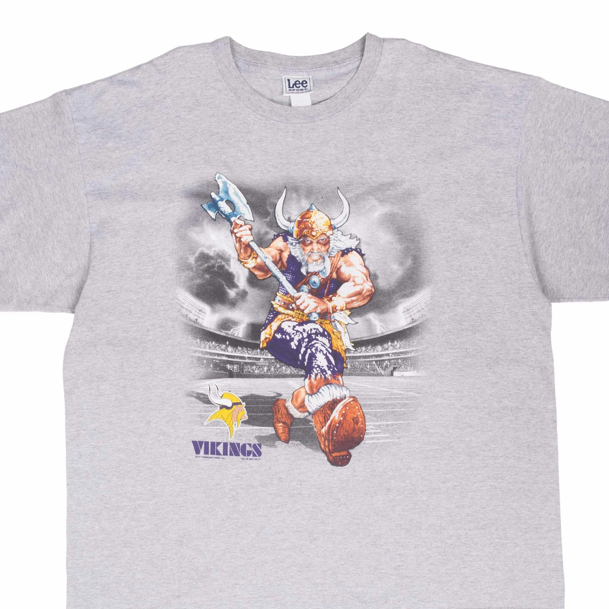 VINTAGE NFL MINNESOTA VIKINGS 2001 TEE SHIRT 2XL