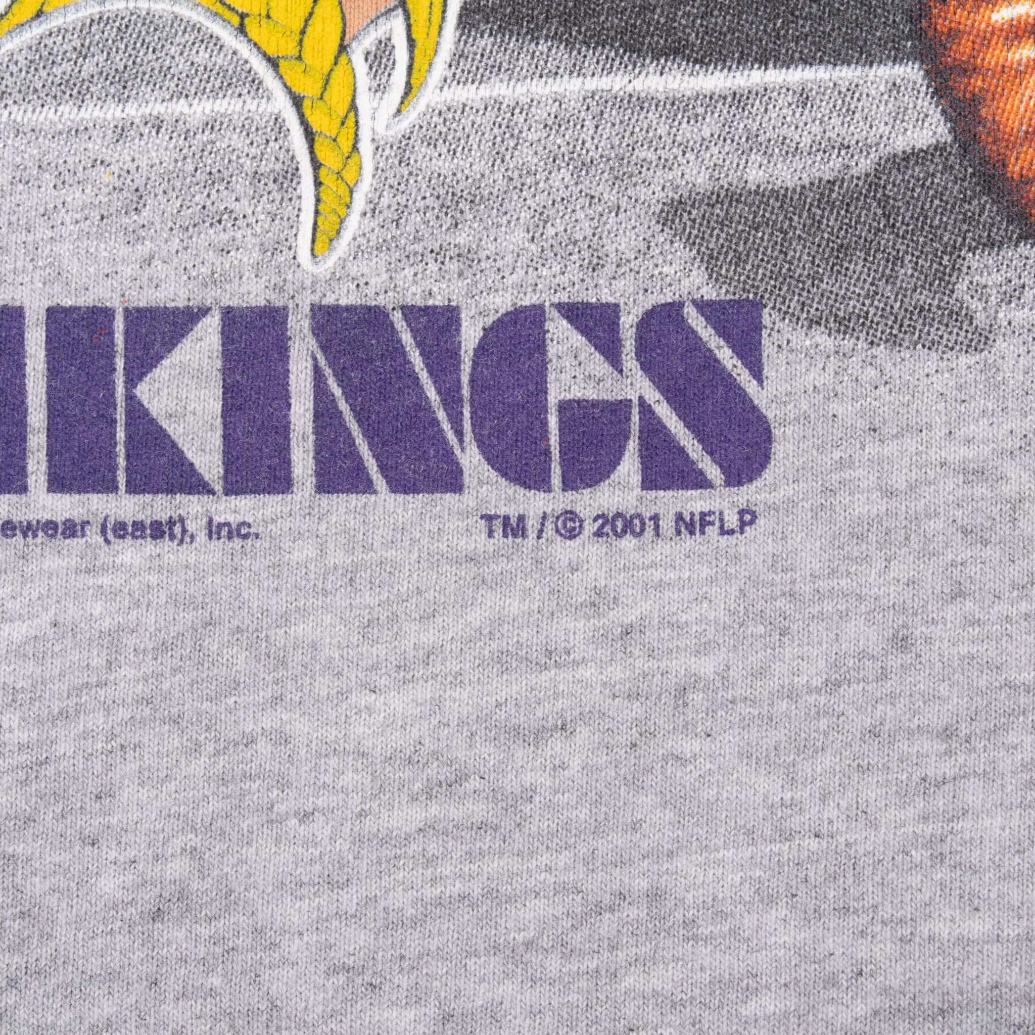 VINTAGE NFL MINNESOTA VIKINGS 2001 TEE SHIRT 2XL