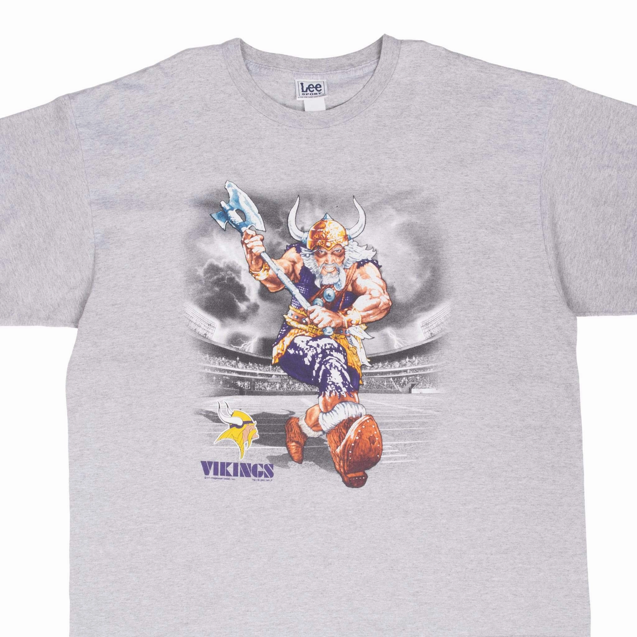 VINTAGE NFL MINNESOTA VIKINGS 2001 TEE SHIRT 2XL