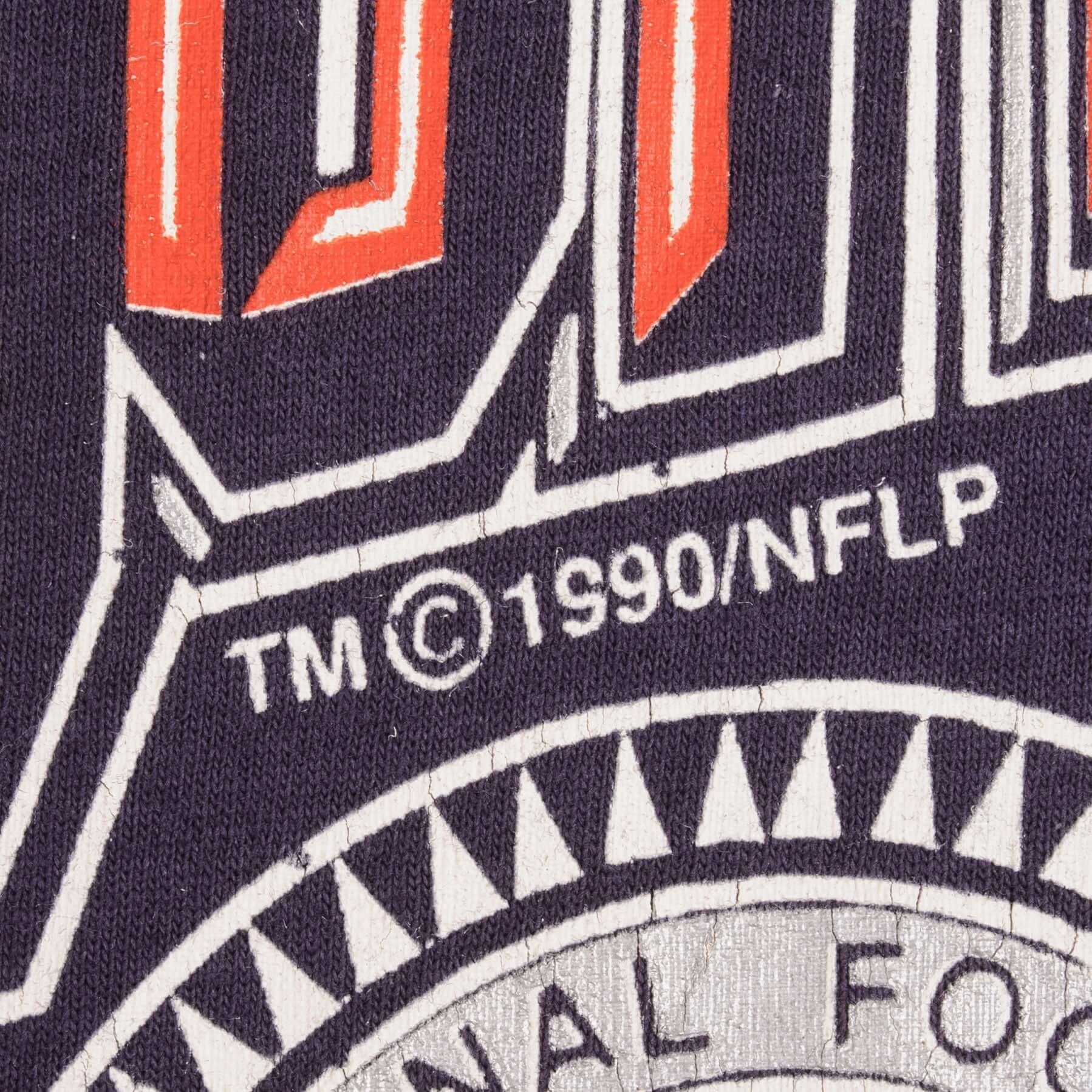 VINTAGE NFL NEW YORK GIANTS SUPER BOWL XXV 1990 TEE SHIRT MEDIUM MADE IN USA