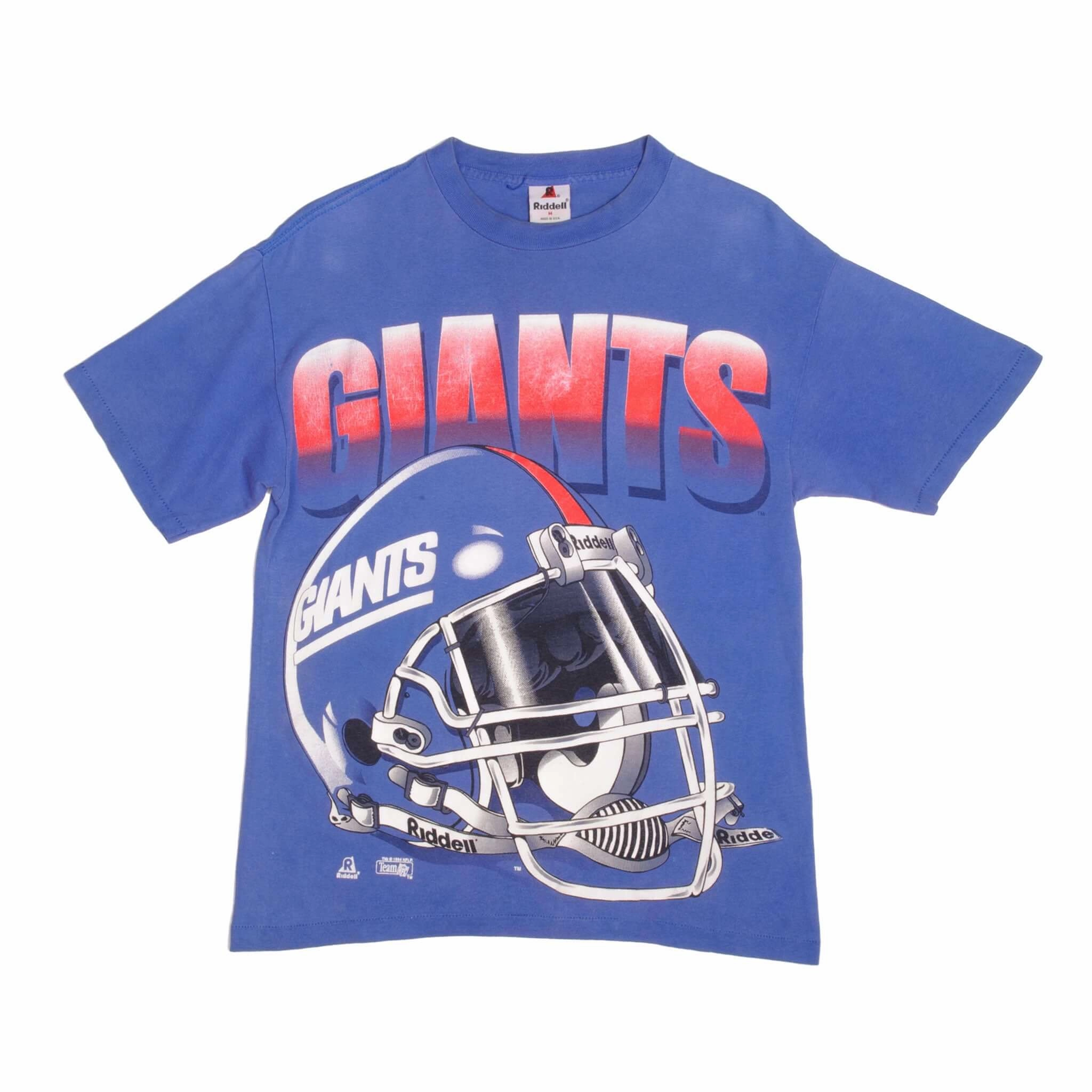 VINTAGE NFL NY GIANTS TEE SHIRT 1991 SIZE MEDIUM MADE IN USA