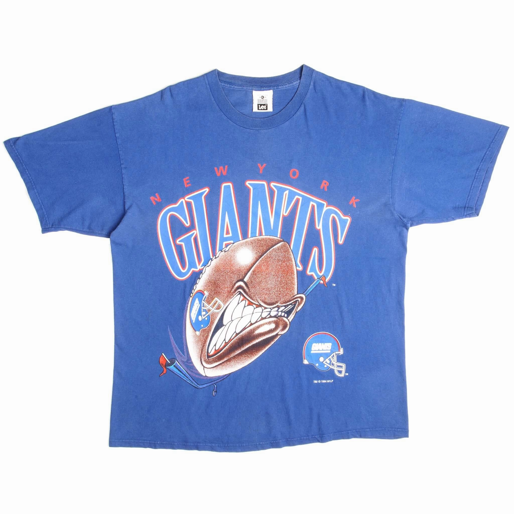 VINTAGE NFL NY GIANTS TEE SHIRT 1994 SIZE XL MADE IN USA
