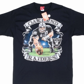 VINTAGE NFL OAKLAND RAIDERS 2000S TEE SHIRT XL DEADSTOCK