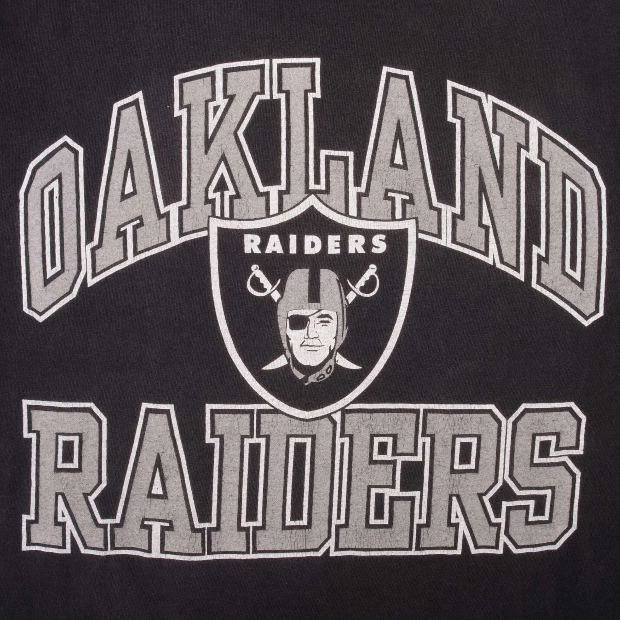 VINTAGE NFL OAKLAND RAIDERS TEE SHIRT 1990S SIZE XL