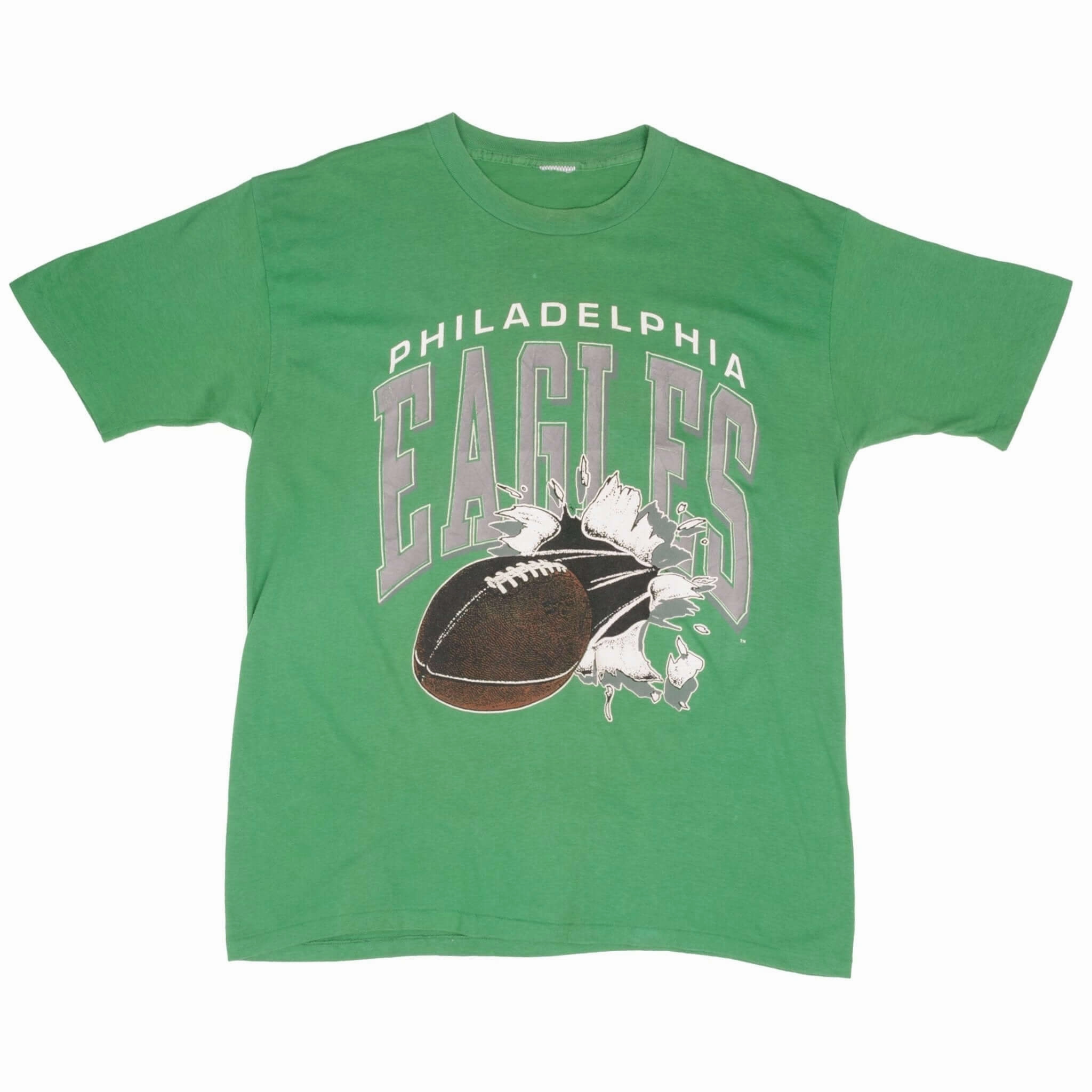 VINTAGE NFL PHILADELPHIA EAGLES 1980S TEE SHIRT SIZE LARGE