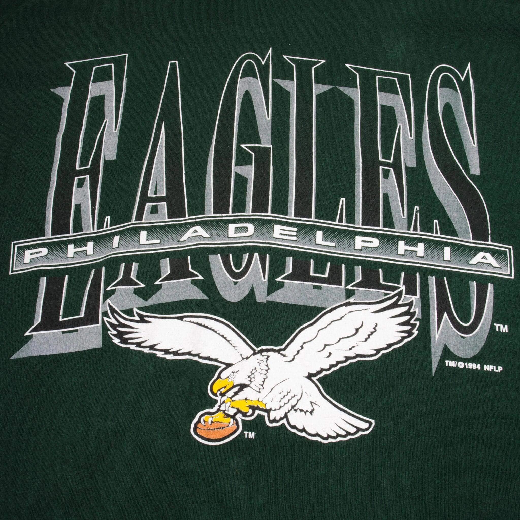 VINTAGE NFL PHILADELPHIA EAGLES 1994 TEE SHIRT SIZE XL MADE IN USA