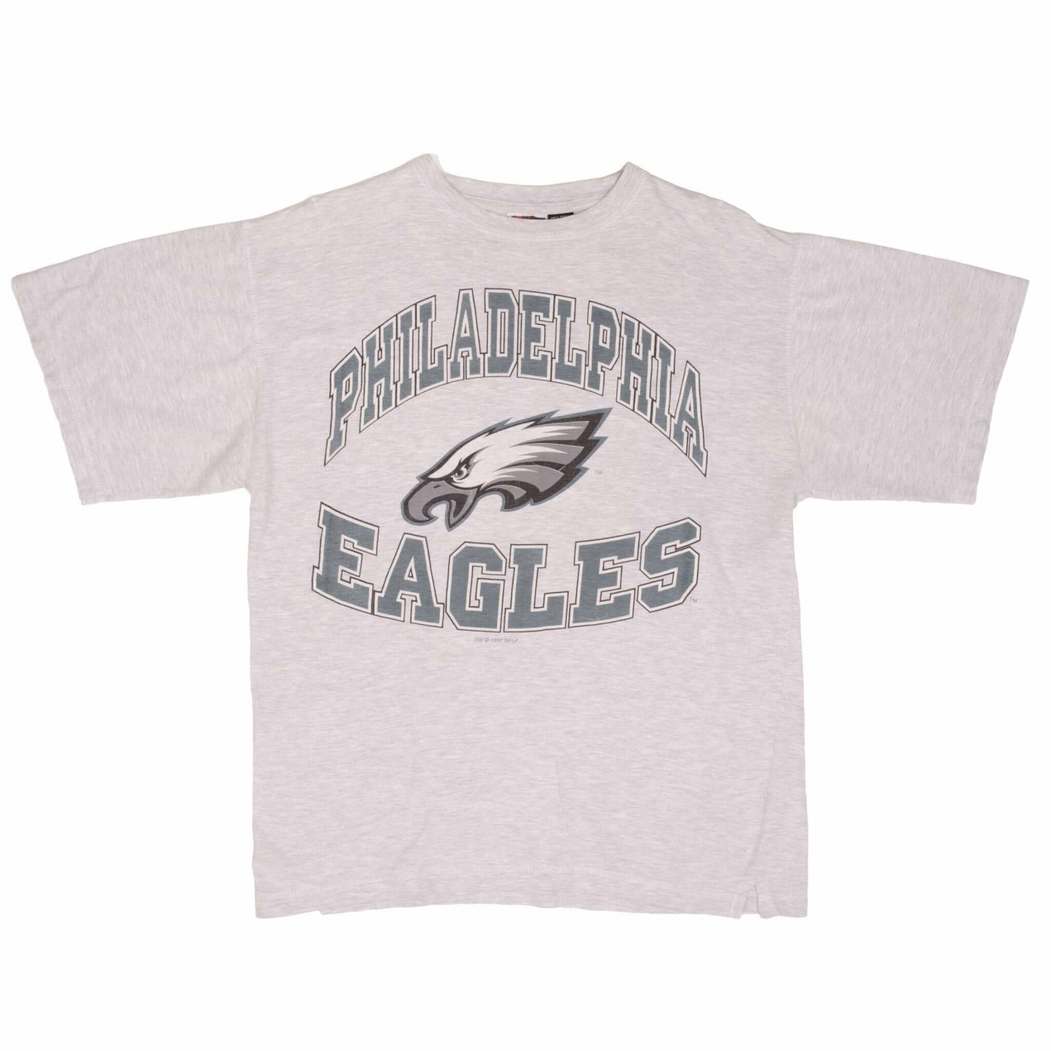 VINTAGE NFL PHILADELPHIA EAGLES 1997 TEE SHIRT SIZE LARGE