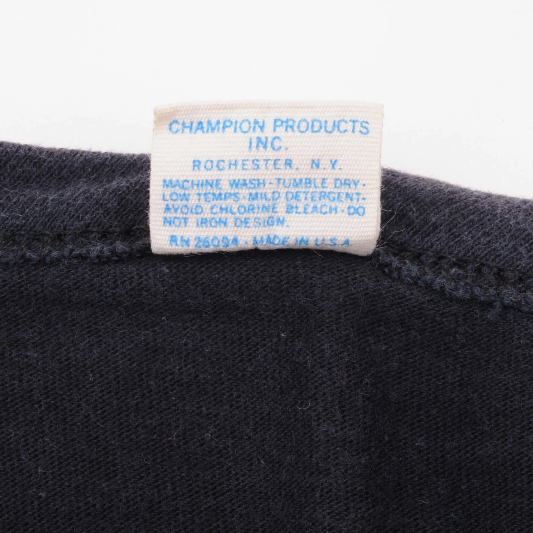 VINTAGE NFL PITTSBURGH STEELERS CHAMPION TEE SHIRT 1980S LARGE MADE IN USA