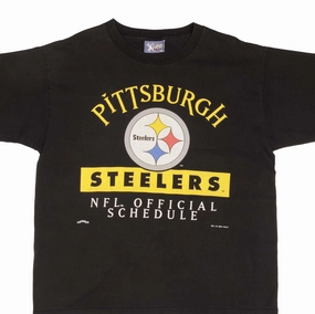 VINTAGE NFL PITTSBURGH STEELERS TEE SHIRT 1993 SIZE XL MADE IN USA
