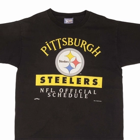 VINTAGE NFL PITTSBURGH STEELERS TEE SHIRT 1993 SIZE XL MADE IN USA