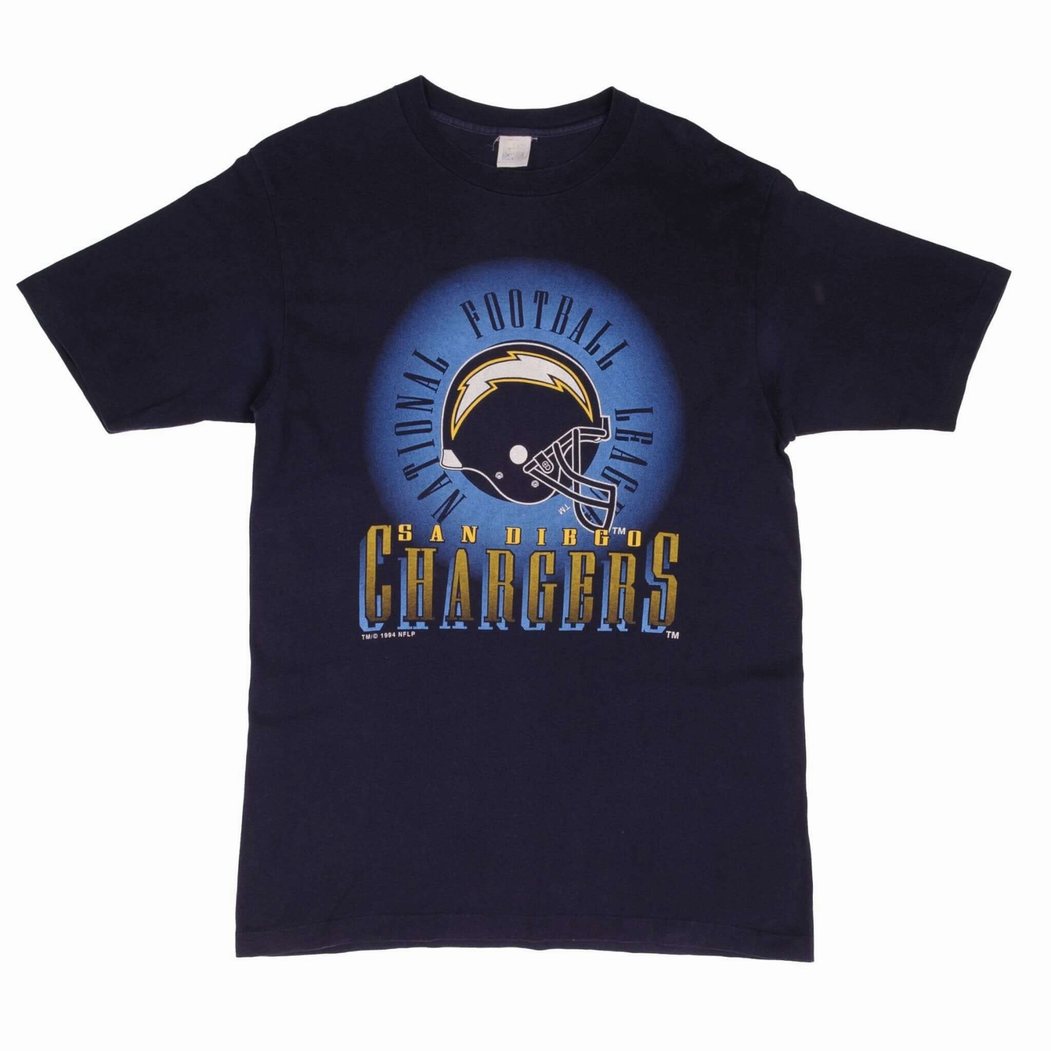 VINTAGE NFL SAN DIEGO CHARGERS TEE SHIRT 1994 SIZE LARGE MADE IN USA