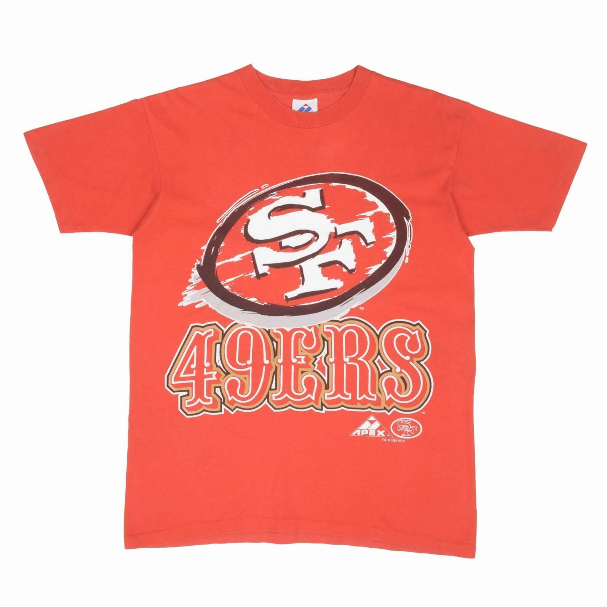 VINTAGE NFL SAN FRANCISCO 49ERS 1993 TEE SHIRT SIZE MEDIUM MADE IN USA