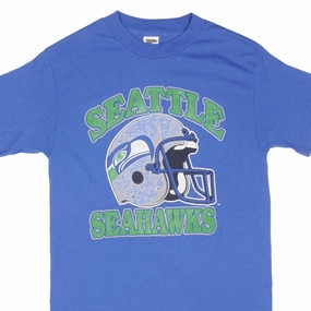 VINTAGE NFL SEATTLE SEAHAWKS 1980S TEE SHIRT SIZE SMALL MADE IN USA