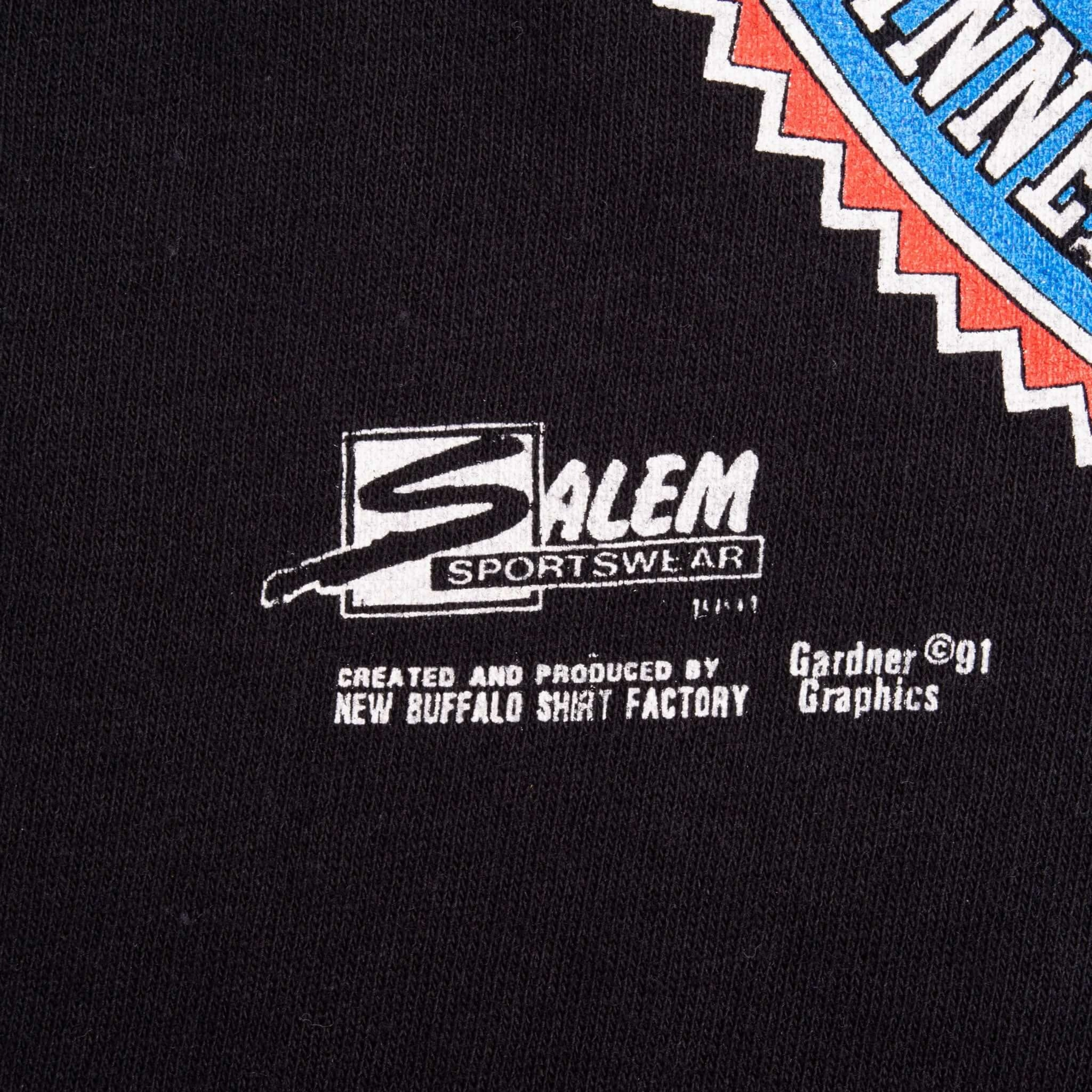 VINTAGE NFL SUPER BOWL XXVI REDSKINS VS BILLS 1992 TEE SHIRT MEDIUM MADE IN USA