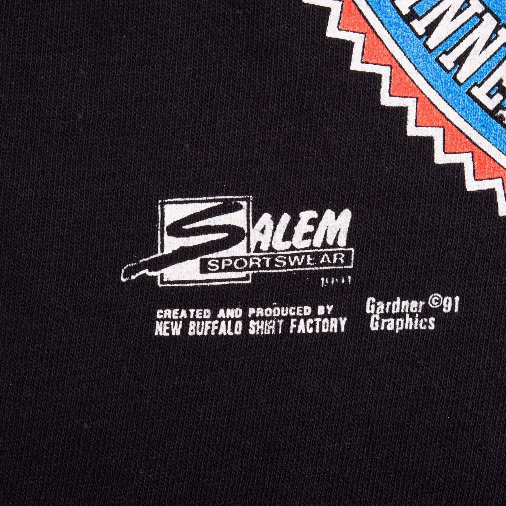 VINTAGE NFL SUPER BOWL XXVI REDSKINS VS BILLS 1992 TEE SHIRT MEDIUM MADE IN USA