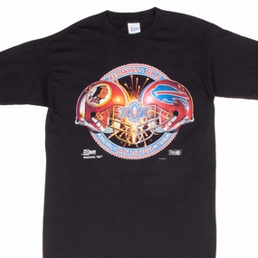 VINTAGE NFL SUPER BOWL XXVI REDSKINS VS BILLS 1992 TEE SHIRT MEDIUM MADE IN USA