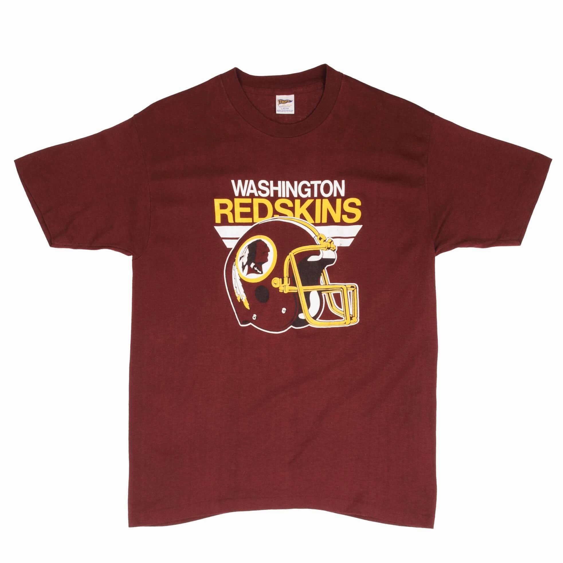 VINTAGE NFL WASHINGTON REDSKINS 1980S TEE SHIRT SIZE MEDIUM MADE IN USA