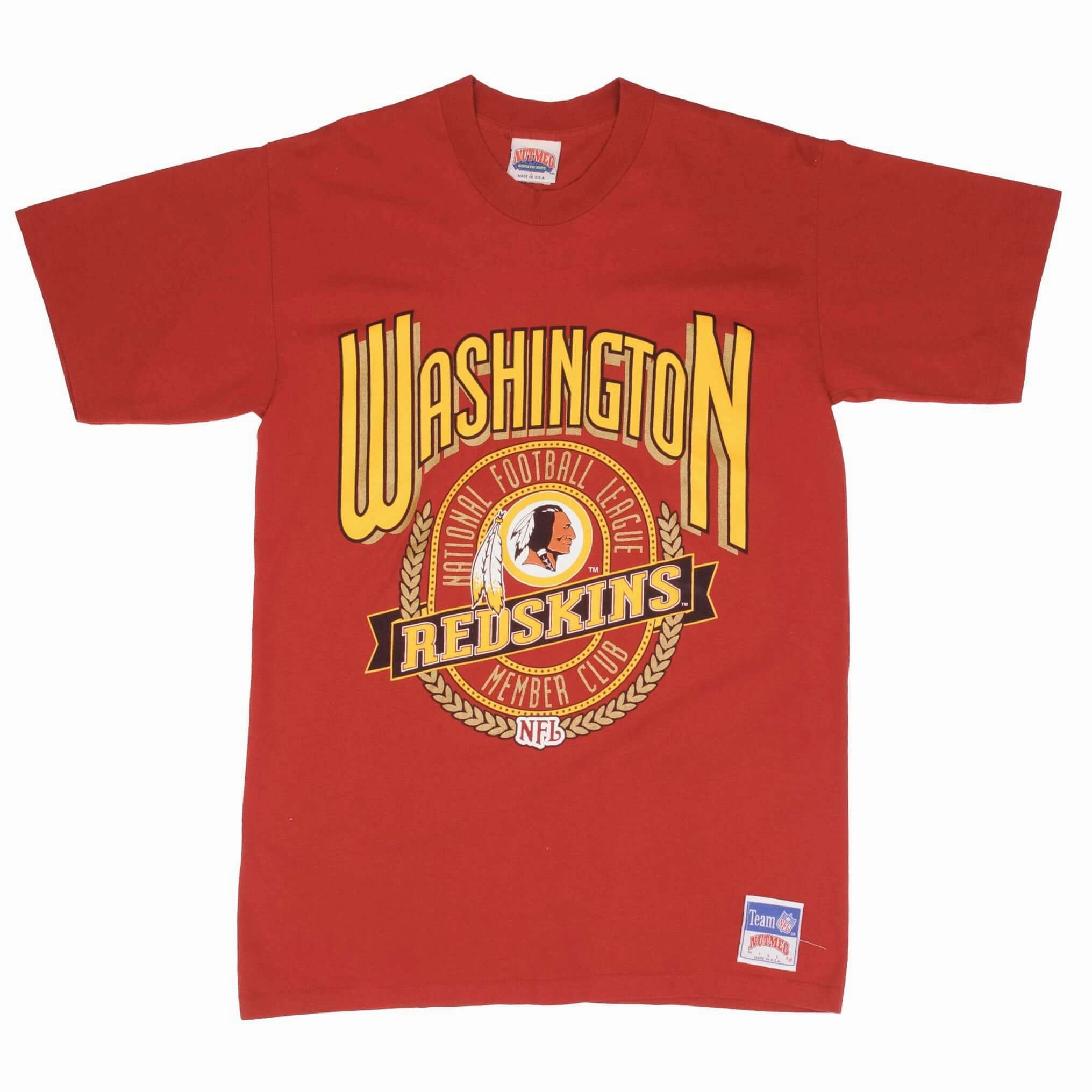 VINTAGE NFL WASHINGTON REDSKINS 1990S TEE SHIRT SIZE MEDIUM MADE IN USA