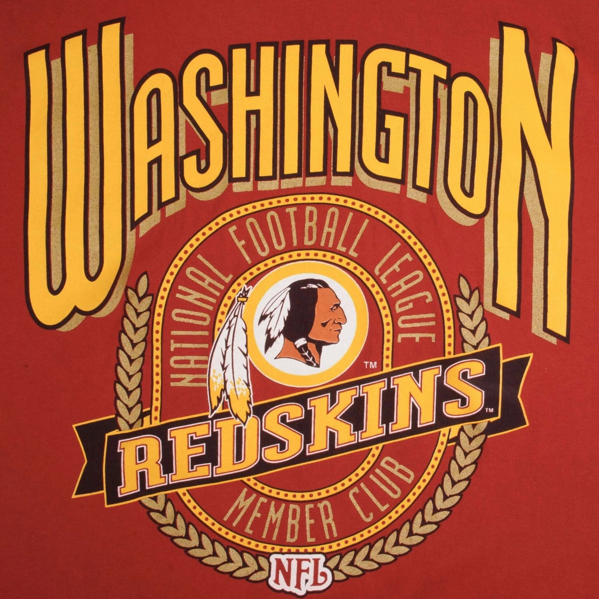 VINTAGE NFL WASHINGTON REDSKINS 1990S TEE SHIRT SIZE MEDIUM MADE IN USA