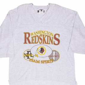 VINTAGE NFL WASHINGTON REDSKINS 1992 3/4 SLEEVES TEE SHIRT XL MADE IN USA