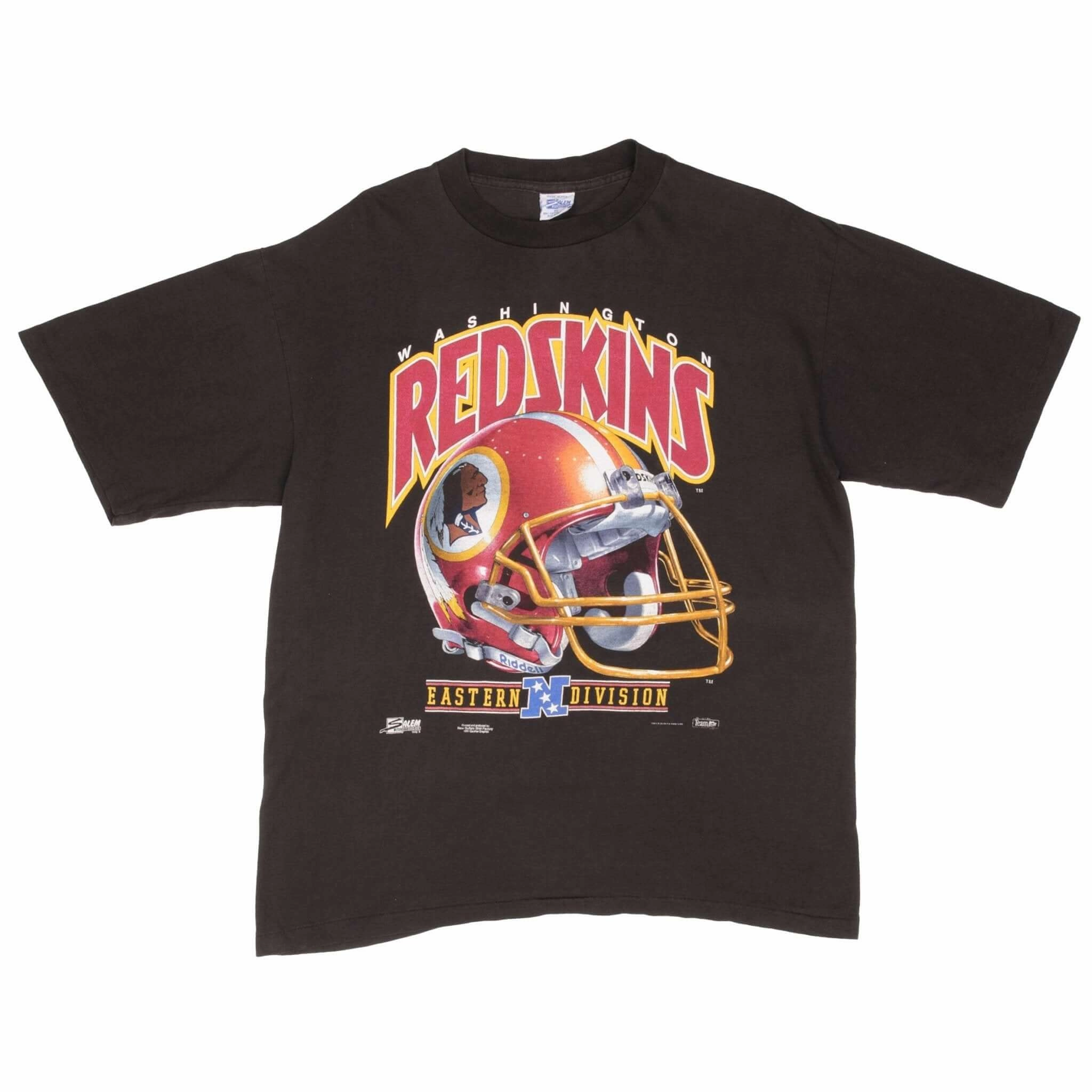 VINTAGE NFL WASHINGTON REDSKINS 1992 TEE SHIRT SIZE XL MADE IN USA