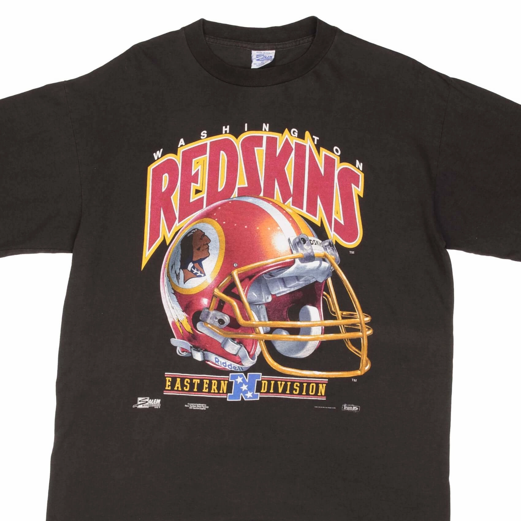 VINTAGE NFL WASHINGTON REDSKINS 1992 TEE SHIRT SIZE XL MADE IN USA