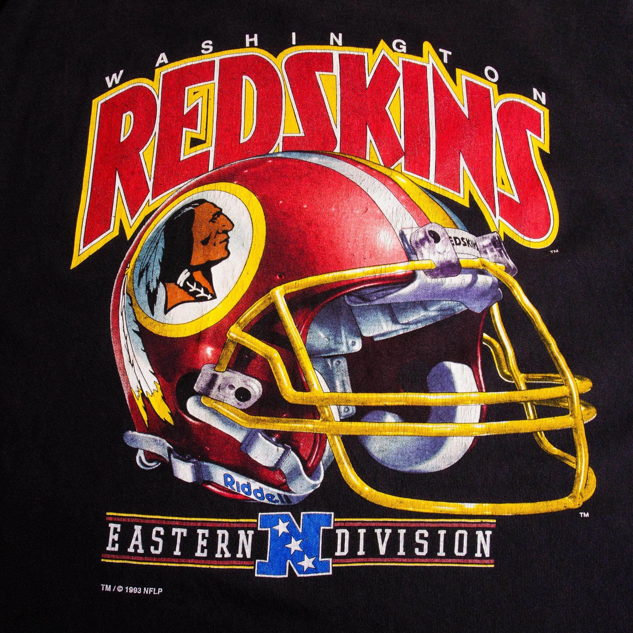 VINTAGE NFL WASHINGTON REDSKINS 1993 TEE SHIRT SIZE LARGE MADE IN USA