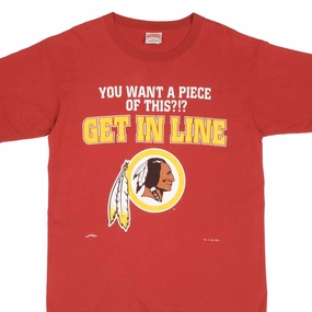 VINTAGE NFL WASHINGTON REDSKINS 1994 TEE SHIRT SIZE LARGE MADE IN USA