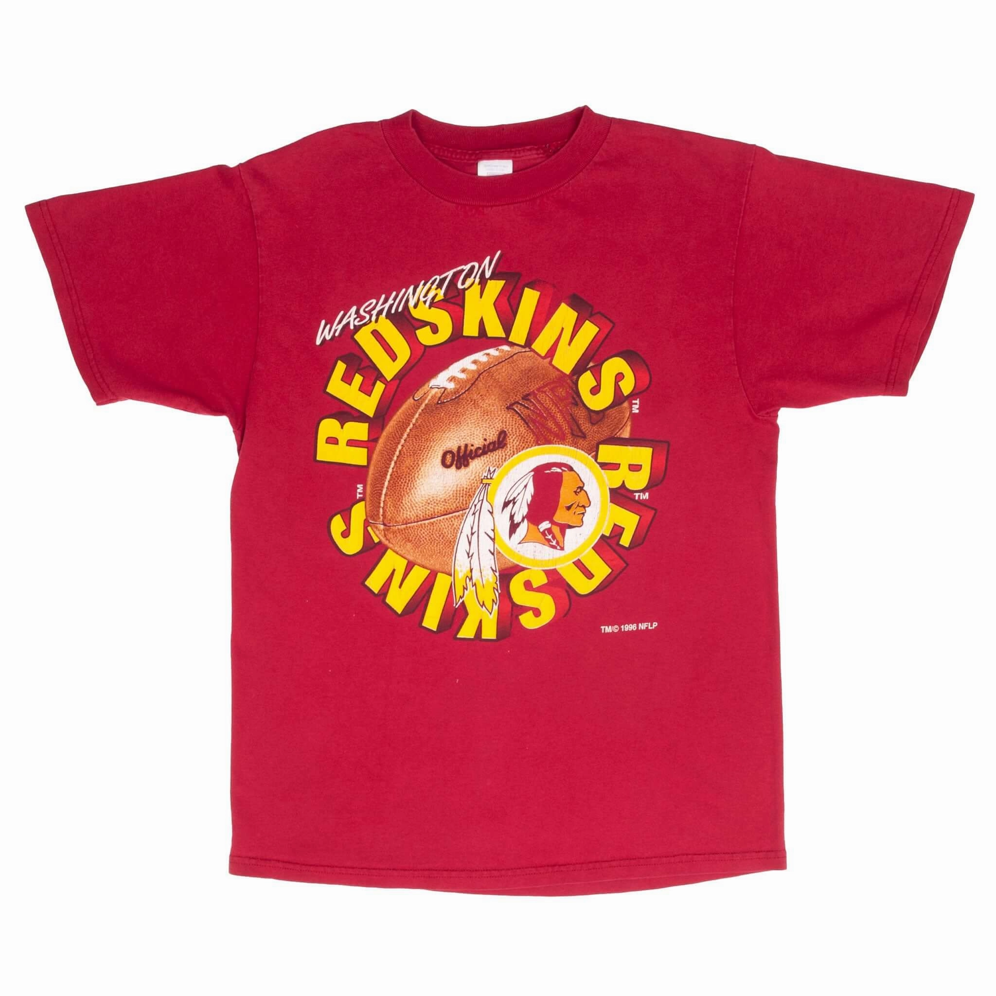 VINTAGE NFL WASHINGTON REDSKINS 1996 TEE SHIRT SIZE MEDIUM